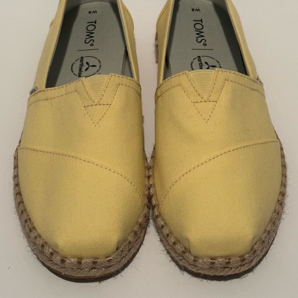 Toms Espadrilles In Yellow, Never Worn. - Picture 3 of 5